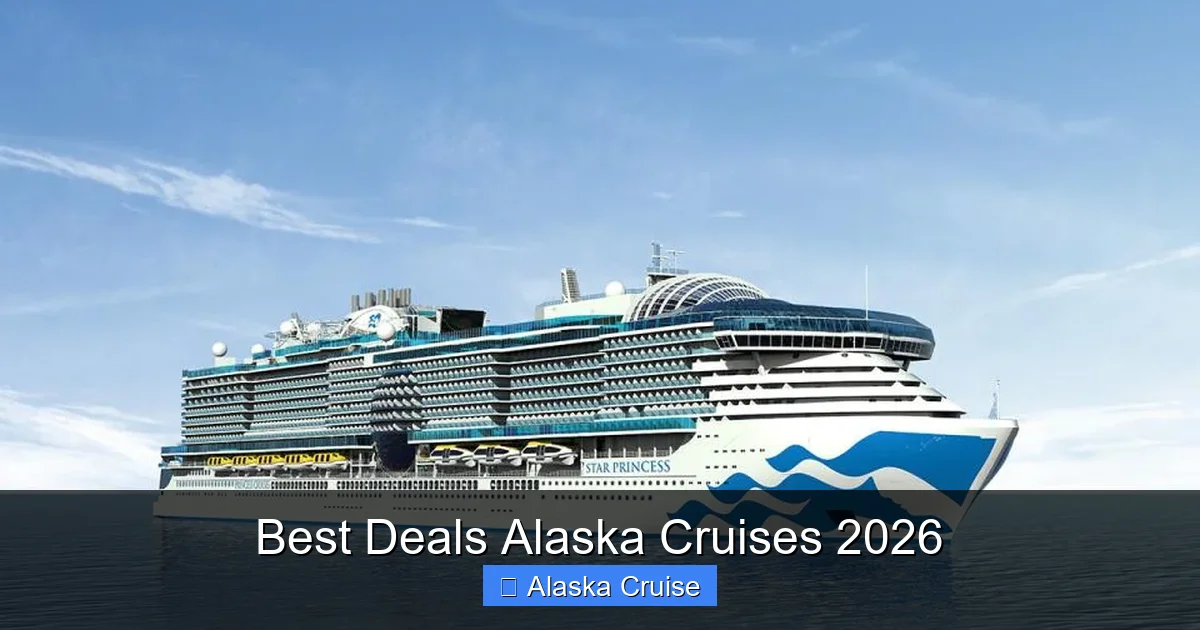 Best Deals Alaska Cruises 2026