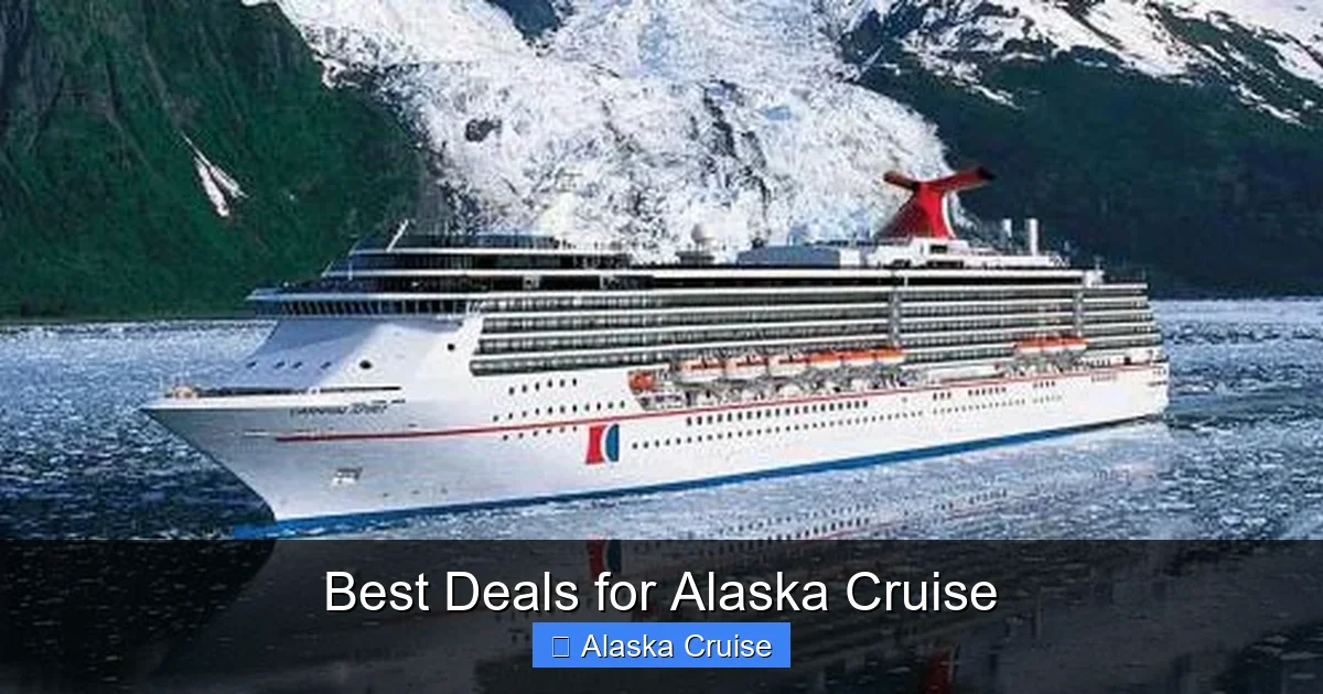 Best Deals for Alaska Cruise