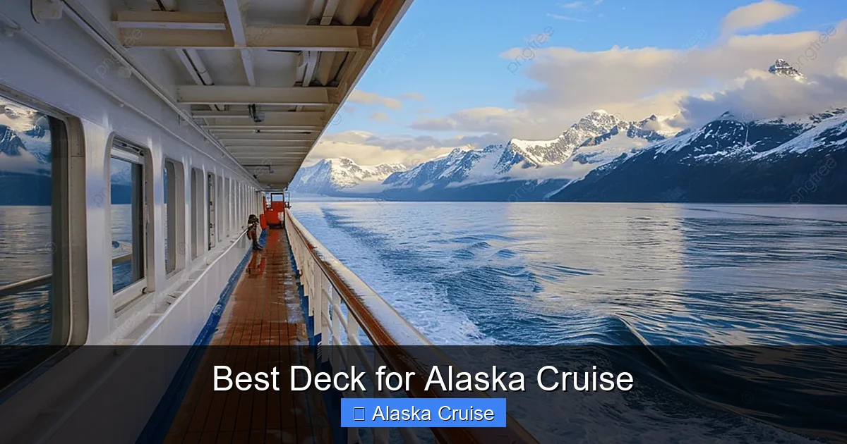Best Deck for Alaska Cruise
