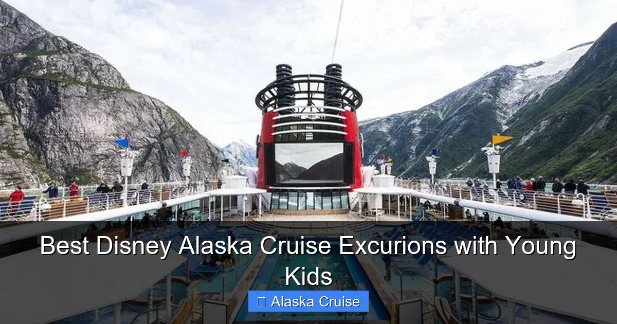 Best Disney Alaska Cruise Excurions with Young Kids