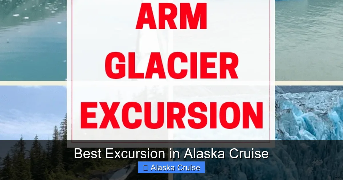 Best Excursion in Alaska Cruise