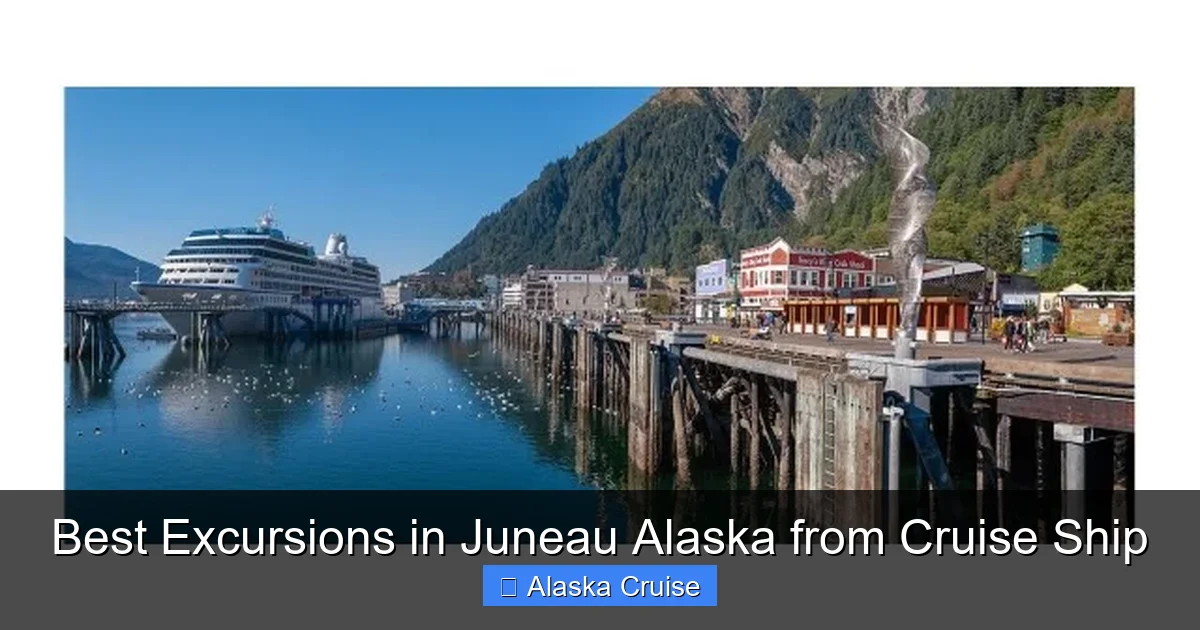 Best Excursions in Juneau Alaska from Cruise Ship