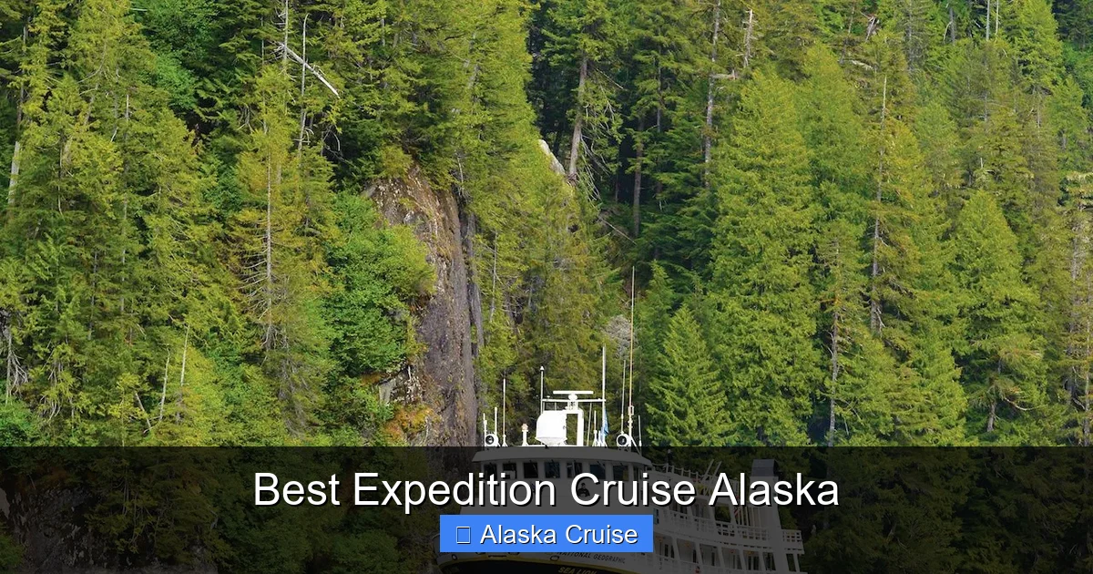 Best Expedition Cruise Alaska