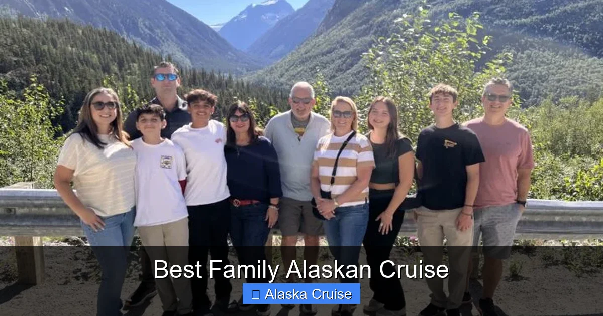 Best Family Alaskan Cruise