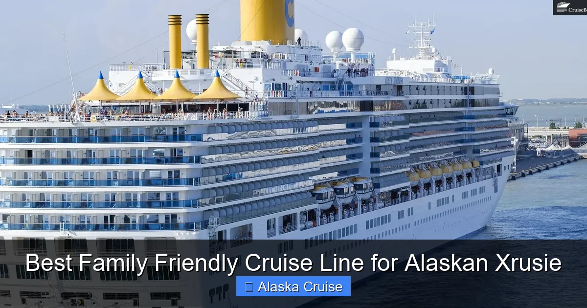 Best Family Friendly Cruise Line for Alaskan Xrusie