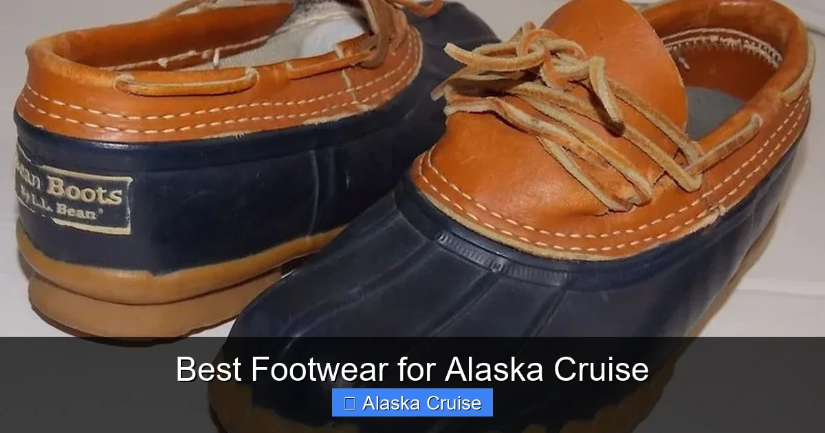 Best Footwear for Alaska Cruise