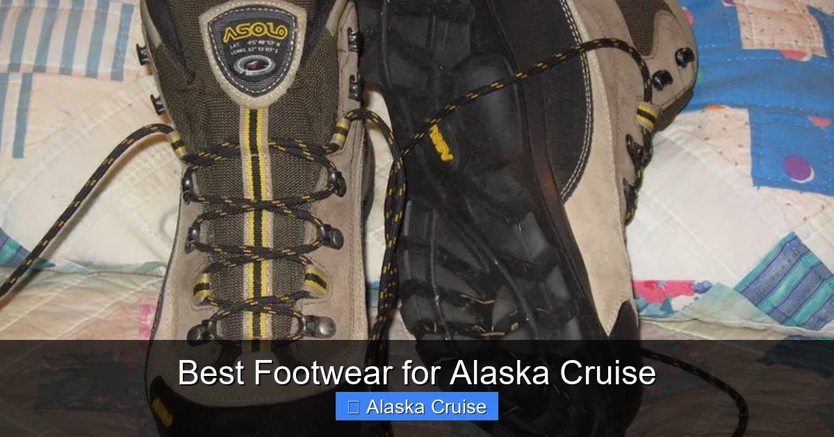 Best Footwear for Alaska Cruise