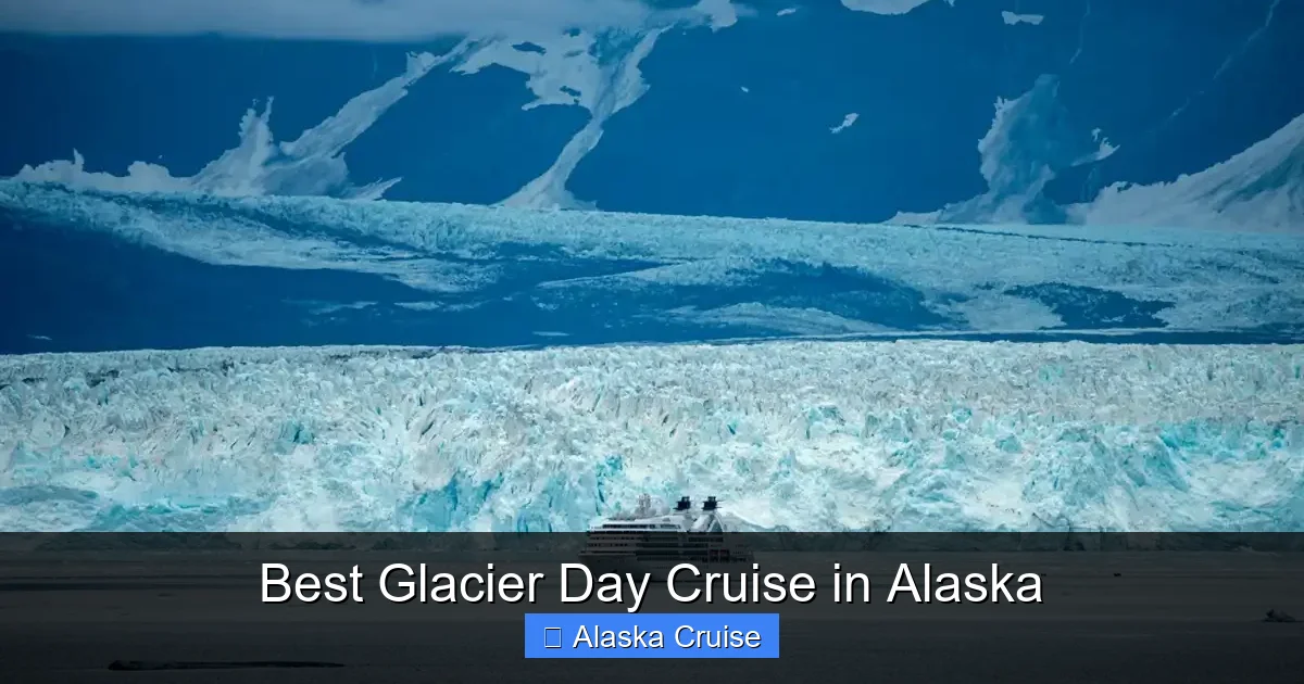 Best Glacier Day Cruise in Alaska