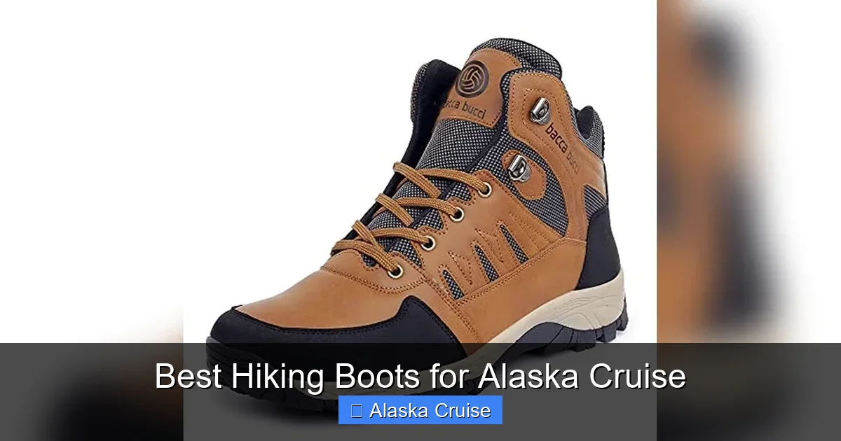 Best Hiking Boots for Alaska Cruise