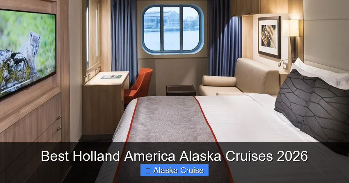 Best Holland America Alaska Cruises 2026