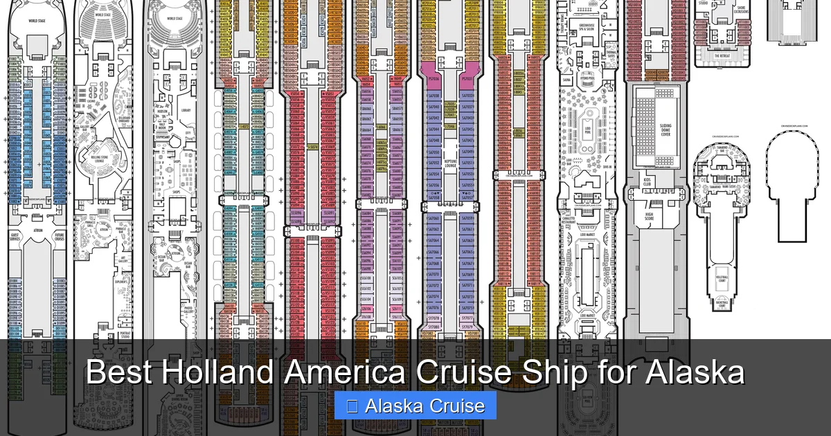 Best Holland America Cruise Ship for Alaska