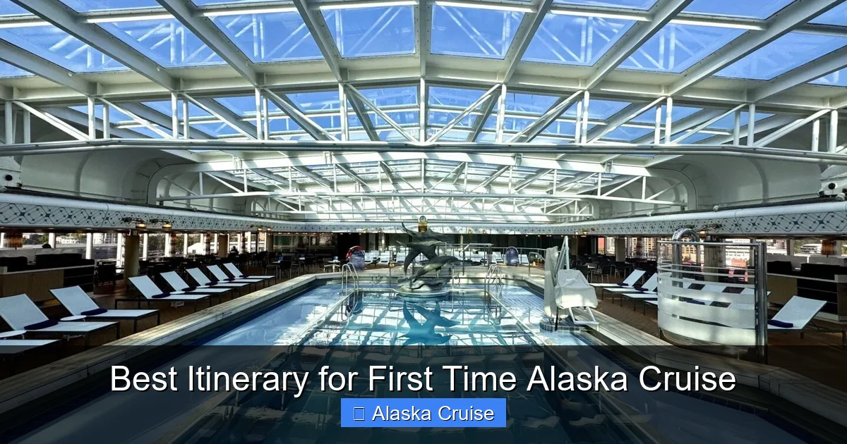 Best Itinerary for First Time Alaska Cruise