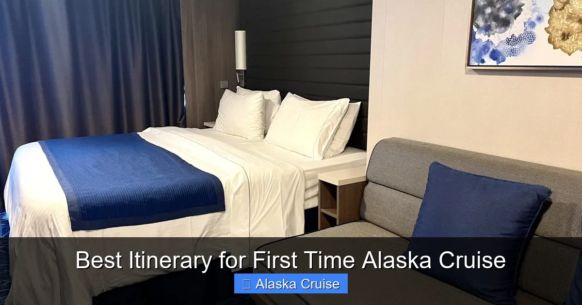 Best Itinerary for First Time Alaska Cruise