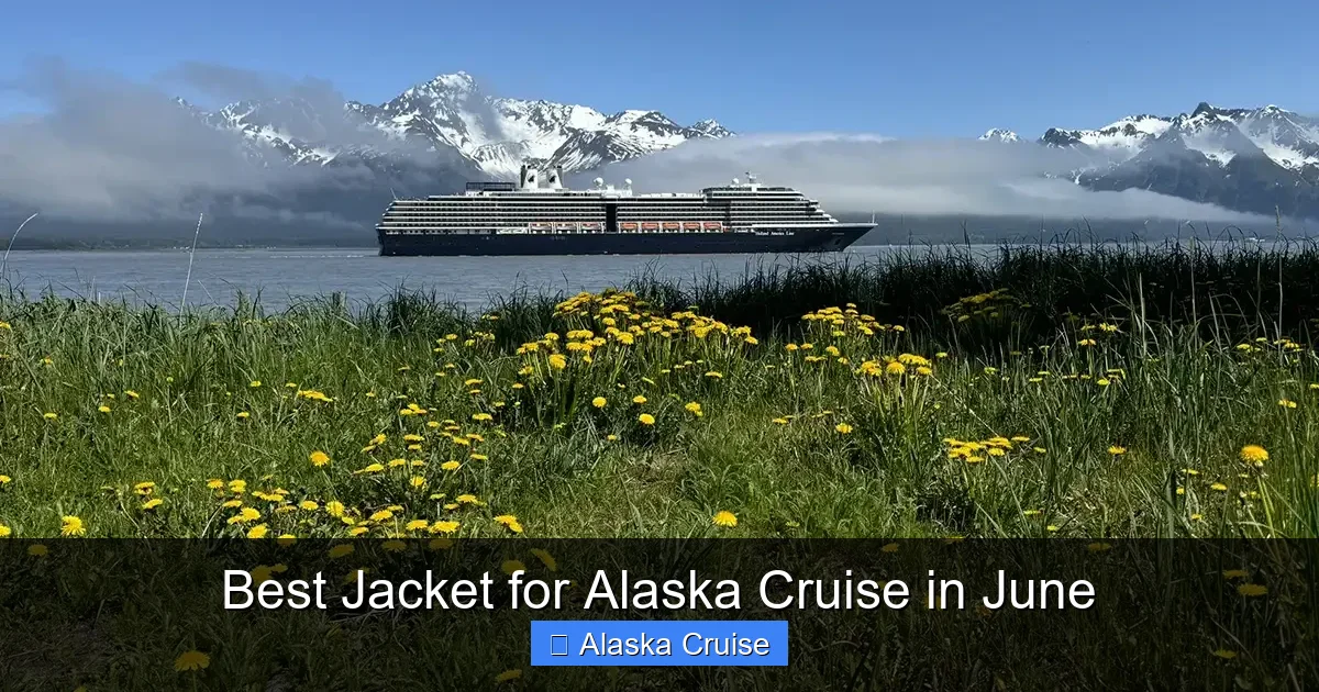 Best Jacket for Alaska Cruise in June
