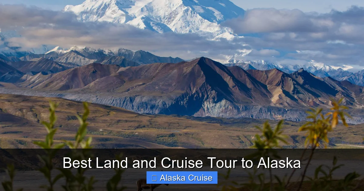 Best Land and Cruise Tour to Alaska