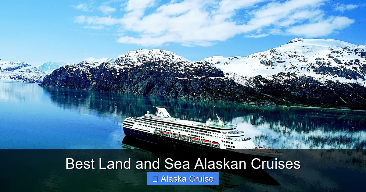 Best Land and Sea Alaskan Cruises