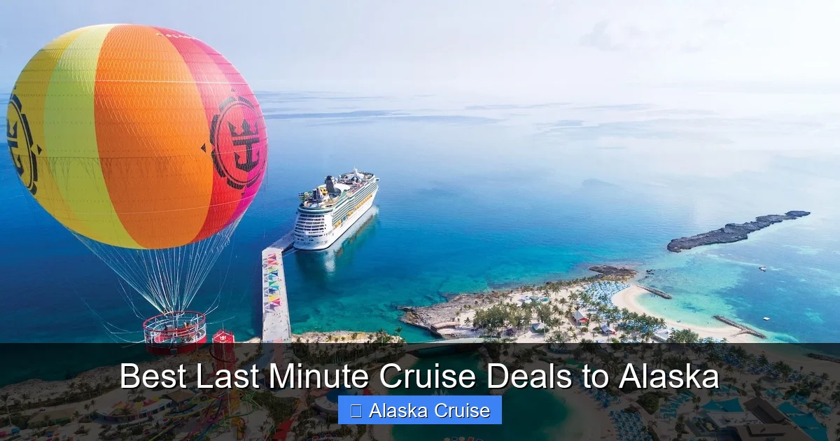 Best Last Minute Cruise Deals to Alaska