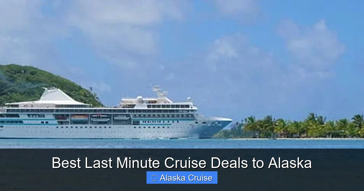 Best Last Minute Cruise Deals to Alaska