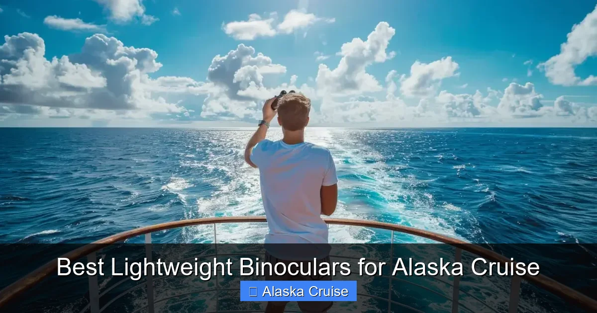 Best Lightweight Binoculars for Alaska Cruise