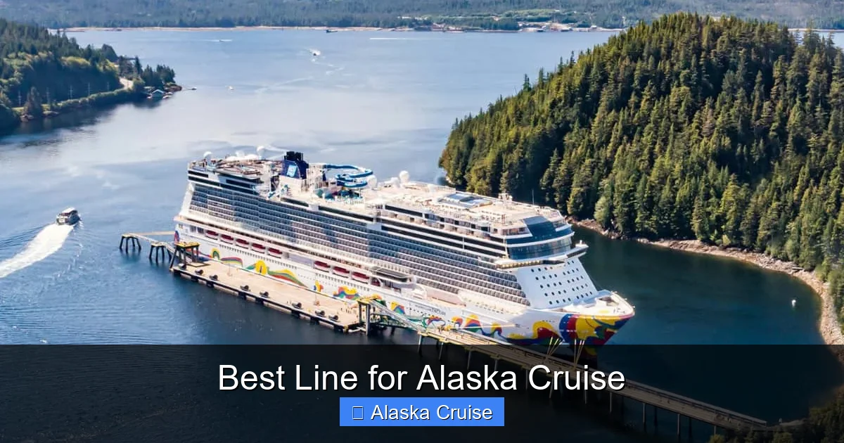 Best Line for Alaska Cruise