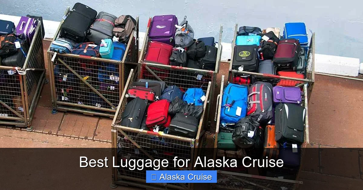 Best Luggage for Alaska Cruise