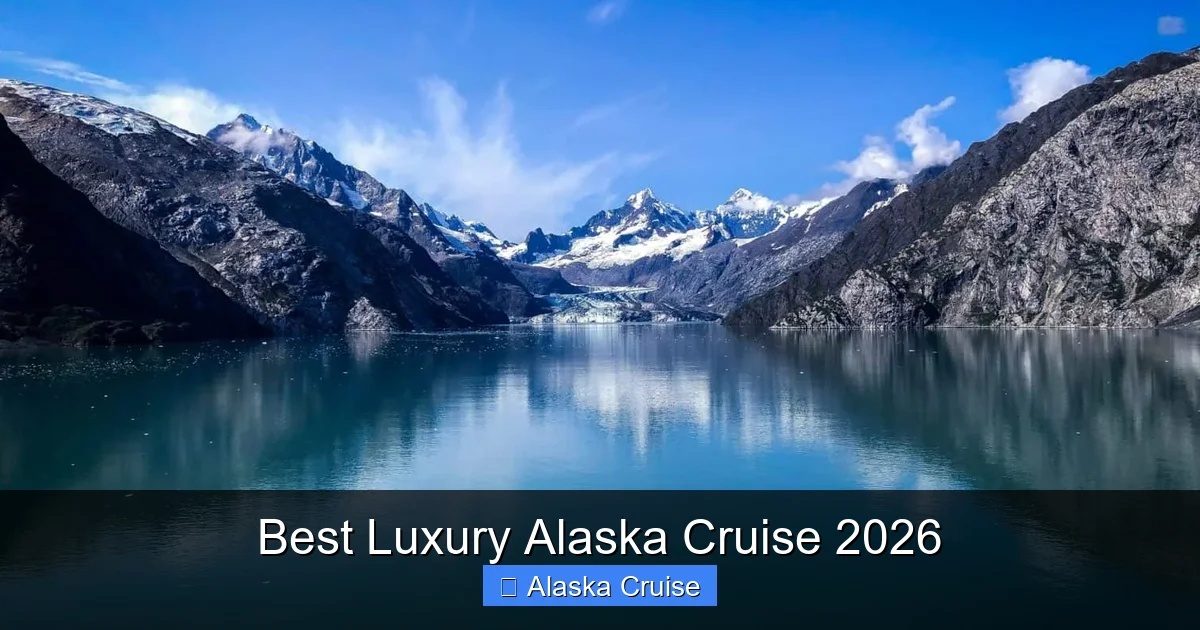 Best Luxury Alaska Cruise 2026
