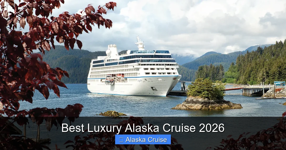 Best Luxury Alaska Cruise 2026