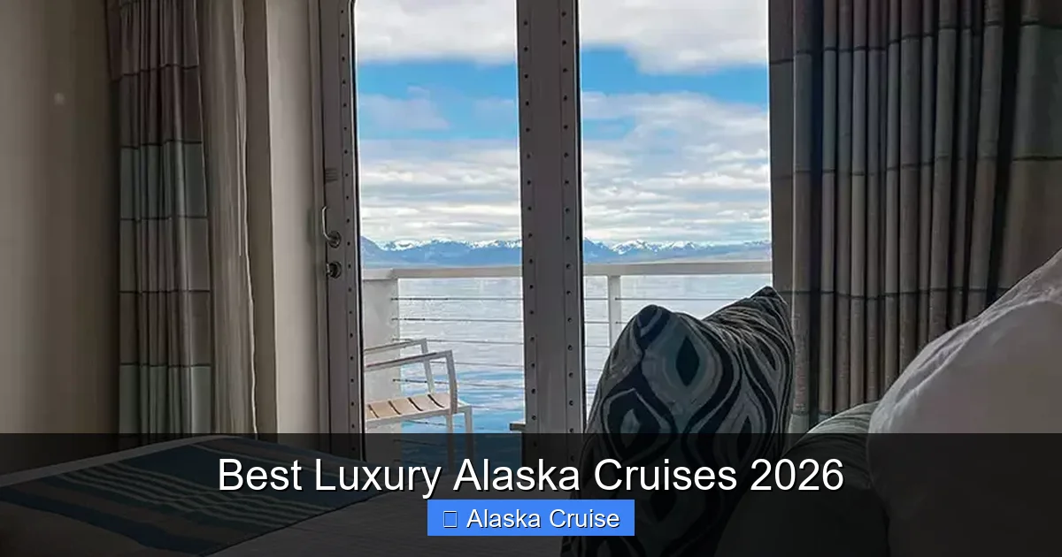 Best Luxury Alaska Cruises 2026