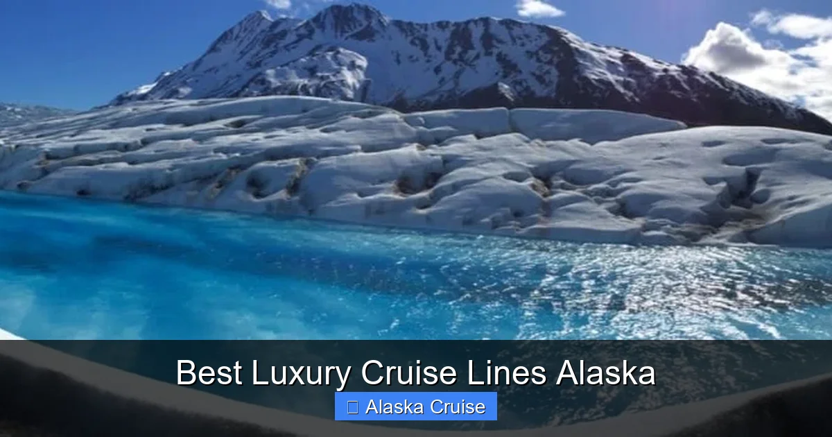 Best Luxury Cruise Lines Alaska