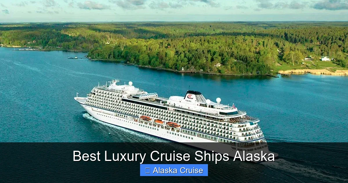 Best Luxury Cruise Ships Alaska
