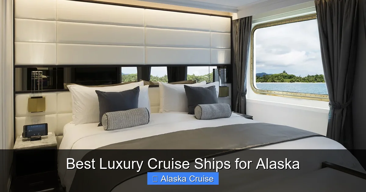 Best Luxury Cruise Ships for Alaska