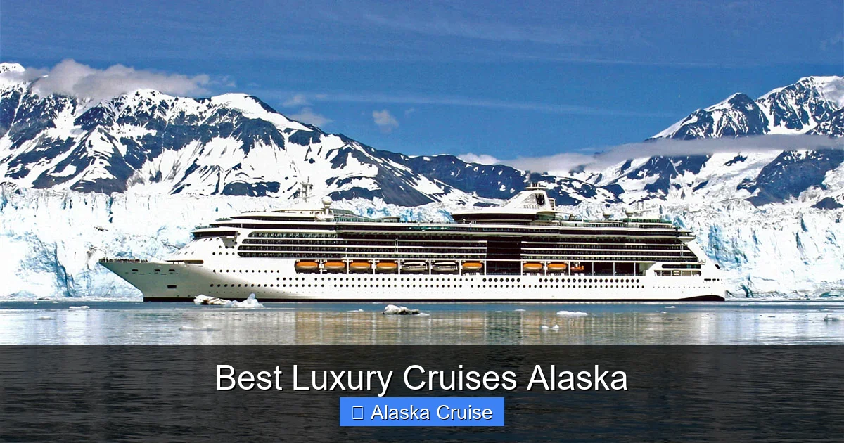 Best Luxury Cruises Alaska