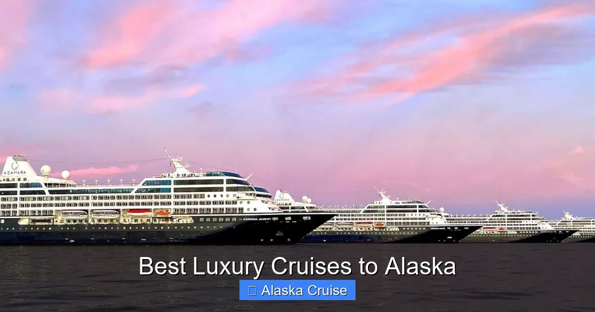 Best Luxury Cruises to Alaska