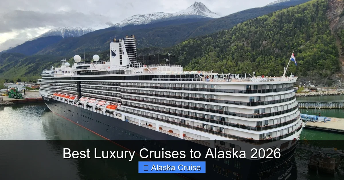 Best Luxury Cruises to Alaska 2026