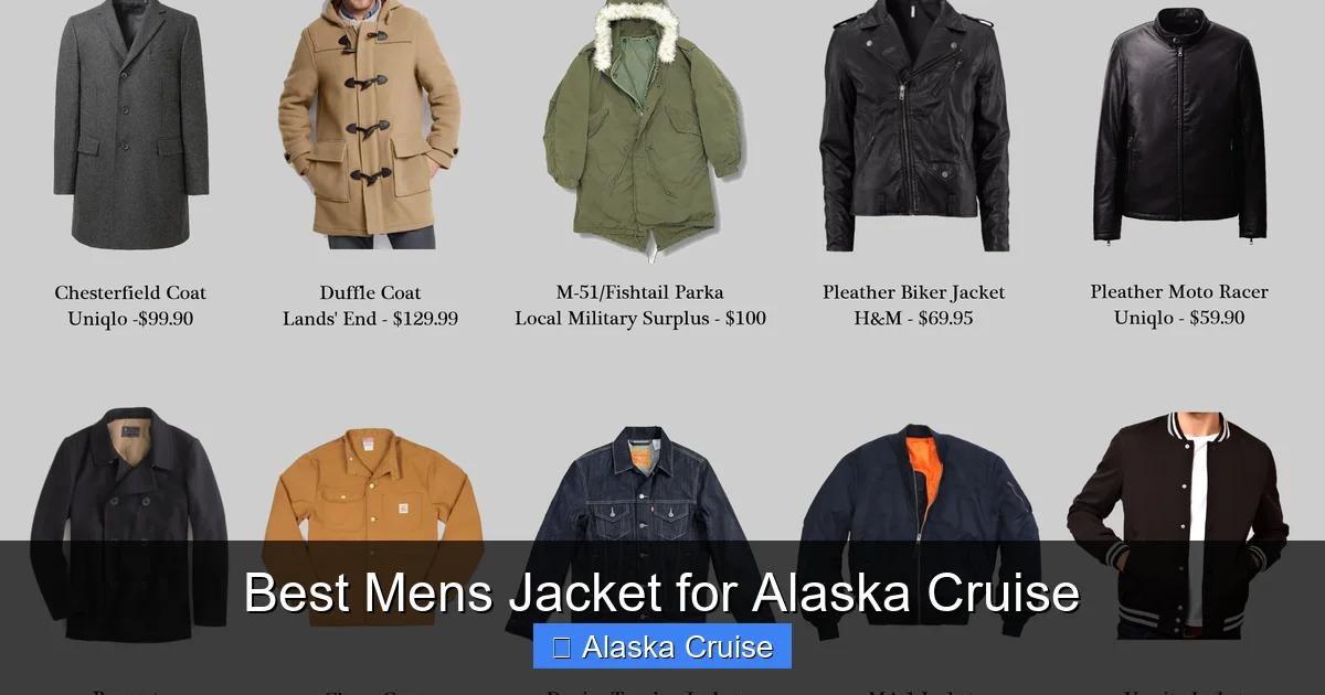 Best Mens Jacket for Alaska Cruise