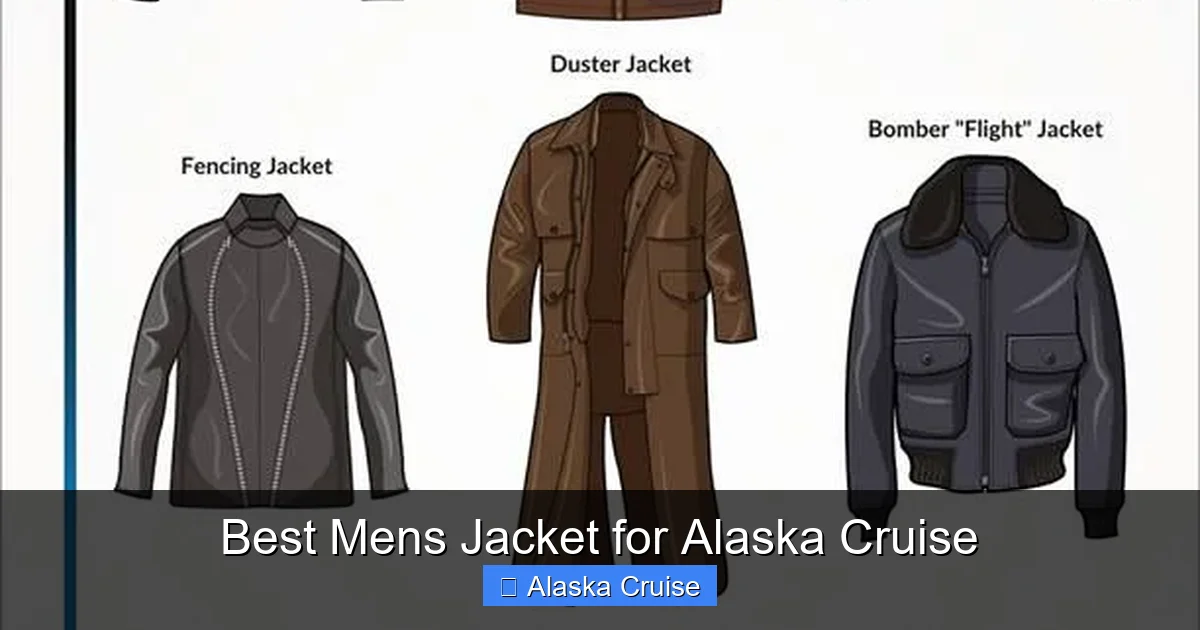 Best Mens Jacket for Alaska Cruise
