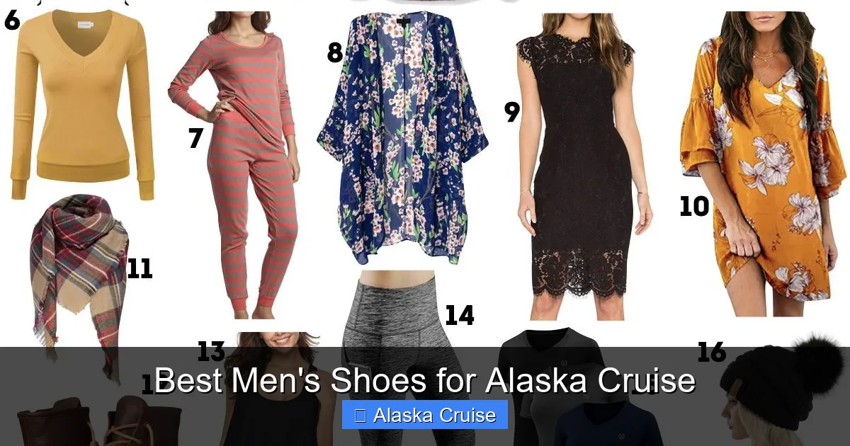Best Men's Shoes for Alaska Cruise