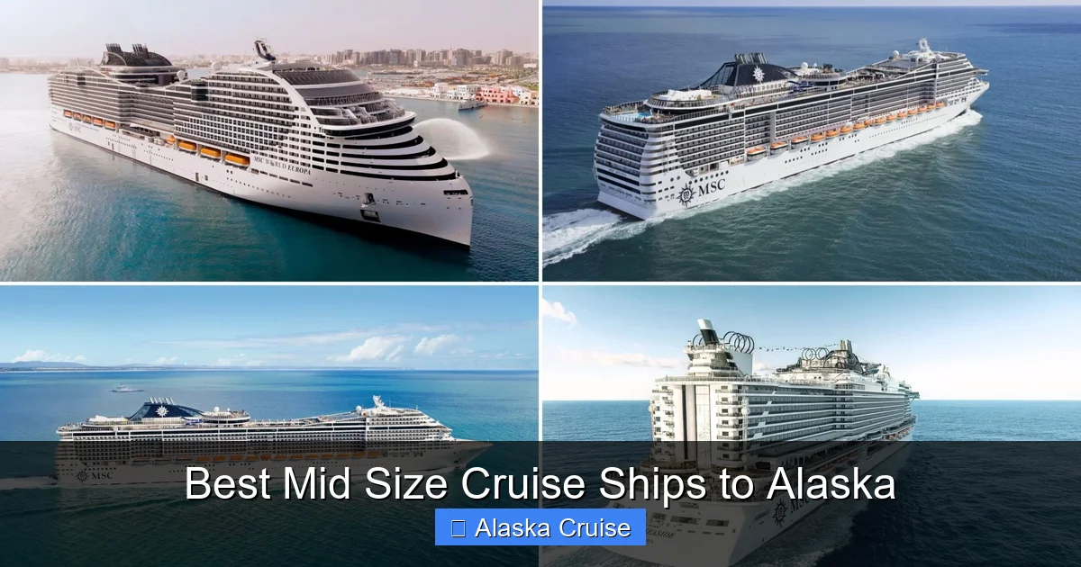 Best Mid Size Cruise Ships to Alaska
