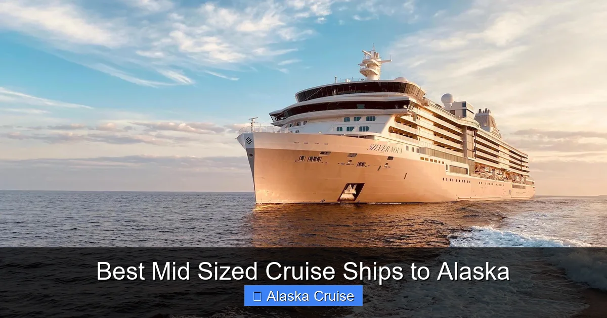 Best Mid Sized Cruise Ships to Alaska