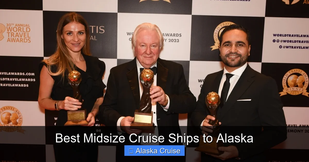 Best Midsize Cruise Ships to Alaska