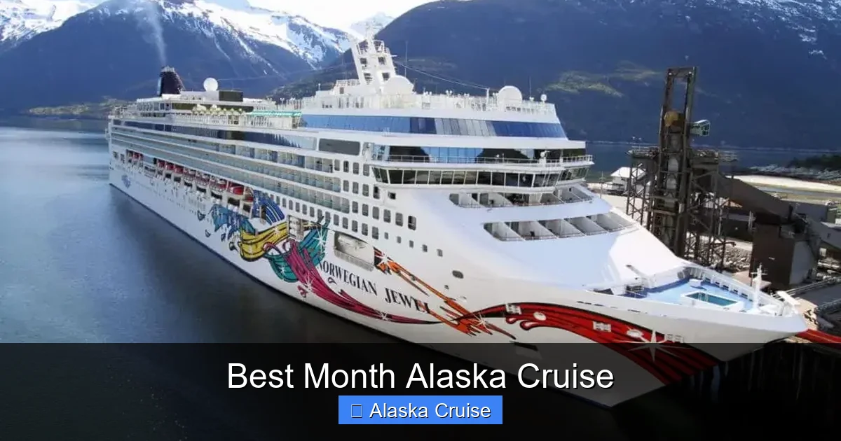 Best Month Alaska Cruise