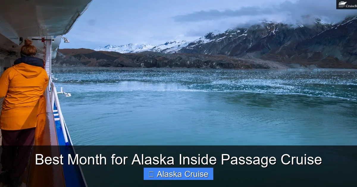 Best Month for Alaska Inside Passage Cruise