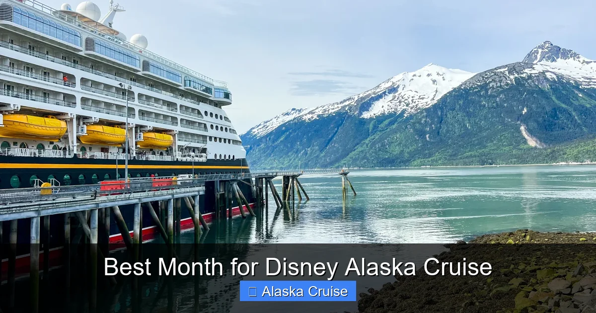Best Month for Disney Alaska Cruise