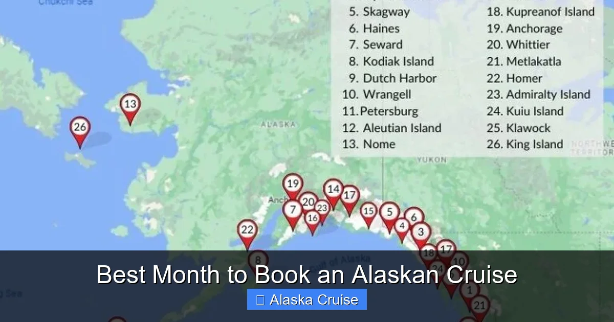Best Month to Book an Alaskan Cruise