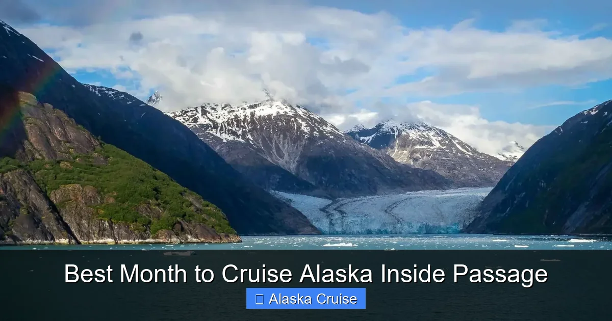 Best Month to Cruise Alaska Inside Passage