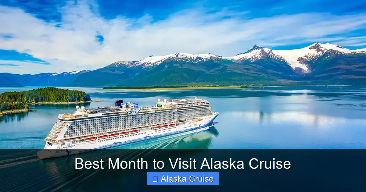 Best Month to Visit Alaska Cruise