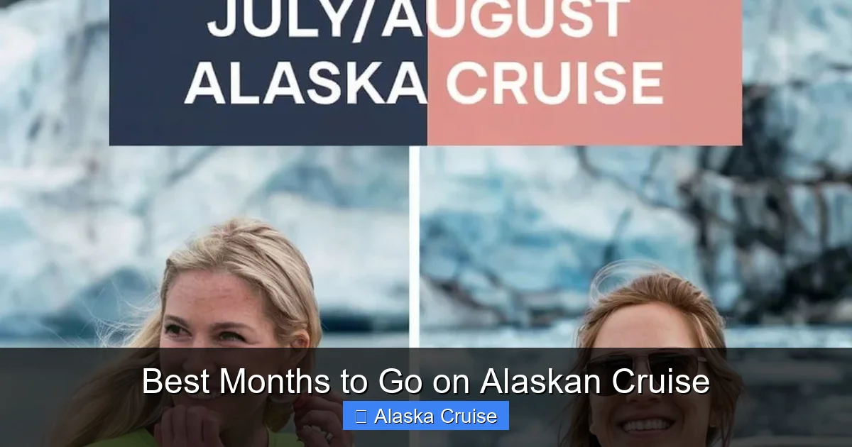 Best Months to Go on Alaskan Cruise