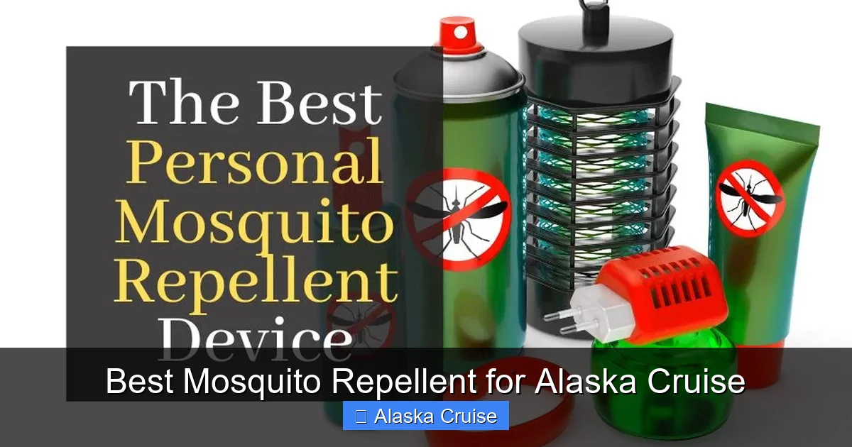 Best Mosquito Repellent for Alaska Cruise