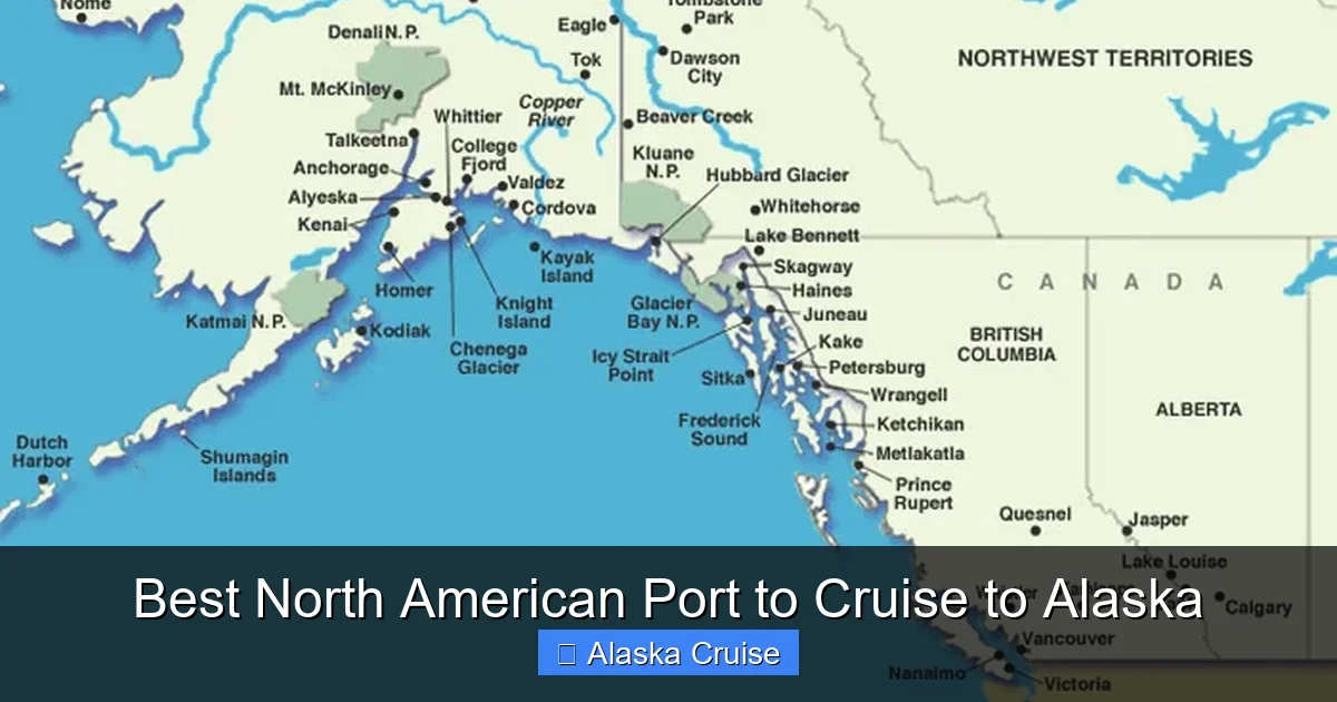 Best North American Port to Cruise to Alaska