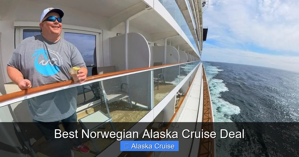 Best Norwegian Alaska Cruise Deal